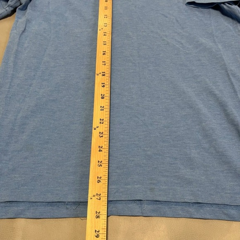 Brooks Brothers Golden Fleece Baby Blue Polo Men Slim Supima Prep Cotton-L-3025 - Picture 3 of 7